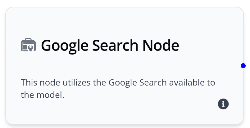 Google Search Tool Node image