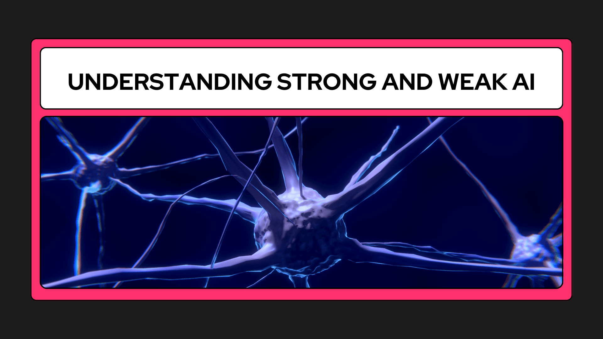 Understanding Strong and Weak AI.